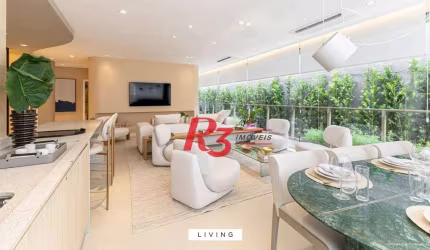 Apartamento à venda, 175 m² por R$ 2.662.377,16 - Ponta da Praia - Santos/SP