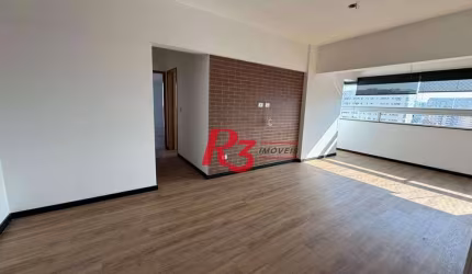 Apartamento para alugar, 65 m² por R$ 5.000,00/mês - Macuco - Santos/SP