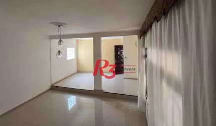 Sobrado com 3 dormitórios, 160 m² - aluguel por R$ 4.450/mês - Vila Voturuá - São Vicente/SP