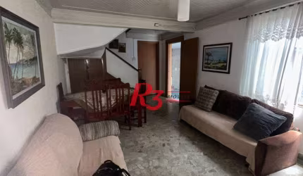 Casa com 6 dormitórios, 223 m² - venda por R$ 900.000,00 ou aluguel por R$ 9.910,60/mês - Vila Matias - Santos/SP