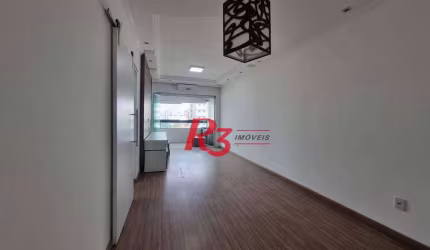 Apartamento com 2 dormitórios, 103 m² - venda por R$ 695.000,00 ou aluguel por R$ 4.200,00/mês - Campo Grande - Santos/SP