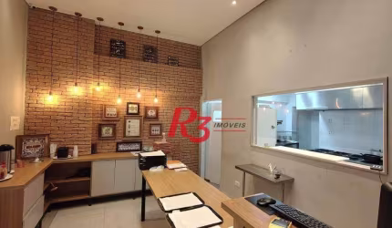 Loja, 70 m² - venda por R$ 440.000,00 ou aluguel por R$ 5.300,00/mês - Vila Matias - Santos/SP