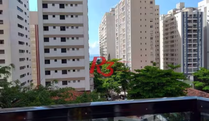 Apartamento com 3 dormitórios à venda, 146 m²- Vila Maia - Guarujá/SP