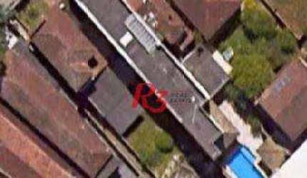 Terreno, 469 m² - venda por R$ 1.300.000,00 ou aluguel por R$ 7.720,00/mês - Vila Belmiro - Santos/SP