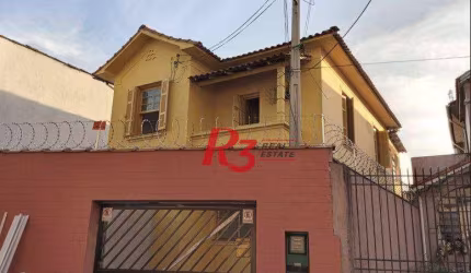 Sobrado com 3 dormitórios, 218 m² - venda por R$ 1.500.000,00 ou aluguel por R$ 7.880,50/mês - Vila Matias - Santos/SP