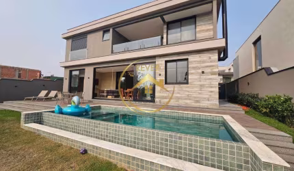 Sobrado à venda em Campinas, Alphaville Dom Pedro 3, com 4 suítes, com 340 m²
