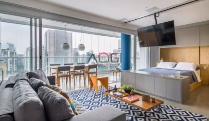 Apartamento com 1 quarto para alugar na Rua Clodomiro Amazonas, 506, Vila Nova Conceição, São Paulo, 70 m2 por R$ 9.500
