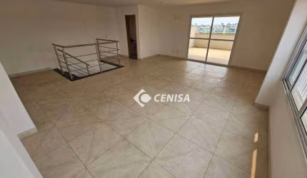 Cobertura duplex com 3 quartos, 163 m² - venda ou aluguel - Vila Teller - Indaiatuba/SP