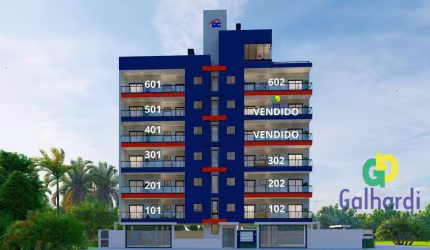 Apartamento com 3 dormitórios sendo 1 suíte à venda por R$ 626.800 - Jardim Perola do Atlântico - Itapoá/SC