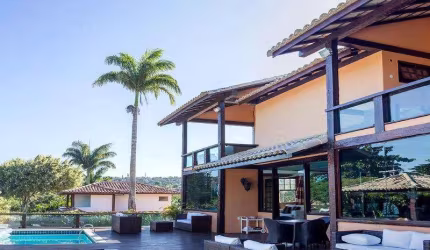 Casa Alto Padrão para Temporada em Armação dos Búzios, Ferradura, 11 dormitórios, 11 suítes, 14 banheiros, 4 vagas