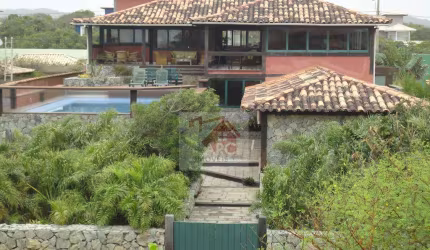 Casa em Condomínio Mobiliada para Venda em Armação dos Búzios, Rasa, 5 dormitórios, 5 suítes, 6 banheiros, 2 vagas