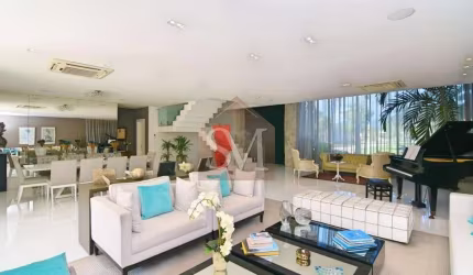 BARRA DA TIJUCA - MANSÃO 4 SUÍTES , 760M² - CONDOMÍNIO DEL LAGO ..