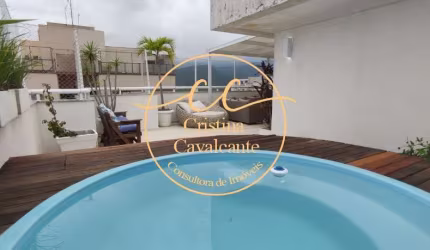 Exclusiva Cobertura Duplex 4 Quartos no Recreio dos Bandeirantes - 190m², 2 Vagas, Piscina e Área Gourmet