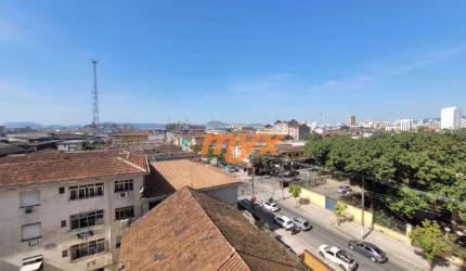 Apartamento com 2 dormitórios à venda, 52 m² por R$ 418.000,00 - Macuco - Santos/SP