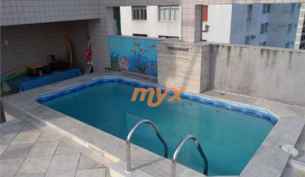 Cobertura com 3 dormitórios à venda, 361 m² - Centro - São Vicente/SP