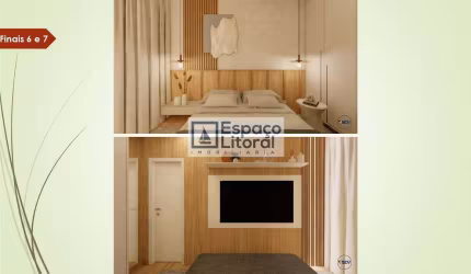 Apartamento com 1 dormitório à venda, 28 m² por R$ 217.275,98 - Jardim Brasil - Caraguatatuba/SP