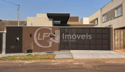 Casa à venda na Vila Vilas Boas em Campo Grande-MS: 3 quartos, 3 suítes, 3 salas, 2 banheiros, 4 vagas de garagem, 180m².