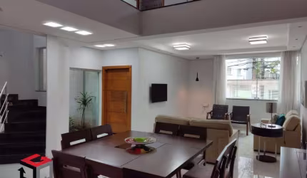 Sobrado à venda 3 quartos 1 suíte 4 vagas Jardim Bela Vista - Santo André - SP