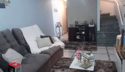 Sobrado à venda 3 quartos 1 suíte 5 vagas Paraíso - Santo André - SP