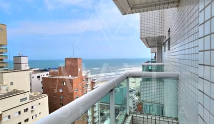 Apartamento Cobertura  com vista mar em Ocian, Praia Grande/SP