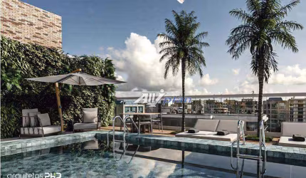 Apartamento com 2 dormitórios à venda por R$ 943.000,00 - Aparecida - Santos/SP
