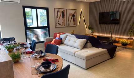 Santo André :  Apartamentos na planta Duplex e Coberturas Tríplex 2 ou 3 Vagas