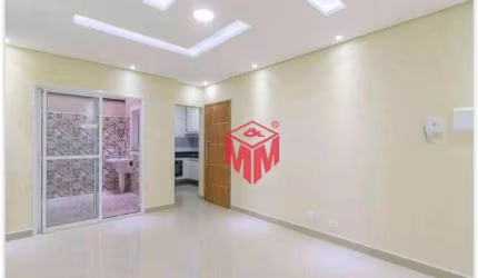 Apartamento com 2 dormitórios à venda, 62 m² por R$ 404.000,00 - Vila Tibiriçá - Santo André/SP