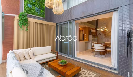 Apartamento garden triplex de 3 quartos mobiliado no Mercês, em Curitiba – 400 m² | Ref 338