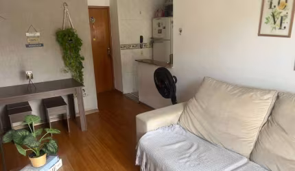 Apartamento sala 2 quartos, com infraestrutura