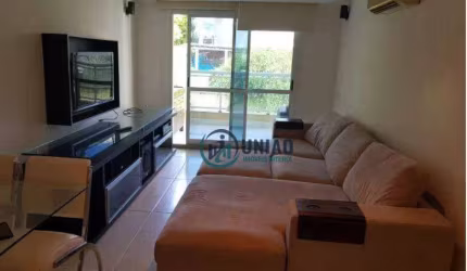 Flat com 2 dormitórios à venda, 84 m² por R$ 630.000,00 - Camboinhas - Niterói/RJ