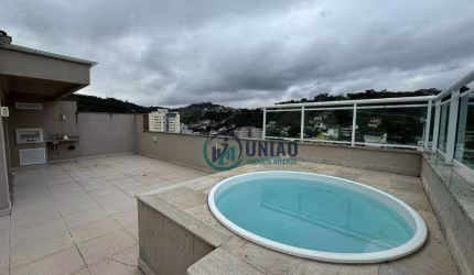 Cobertura com 4 quartos à venda, 217 m² por R$ 1.550.000 - Santa Rosa - Niterói/RJ