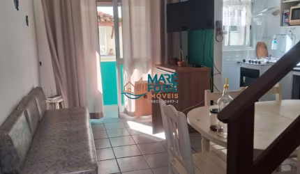 Apartamento Duplex, Mobiliado enfrente ao Mar, no Bairro Pereque Açu em Ubatuba SP.