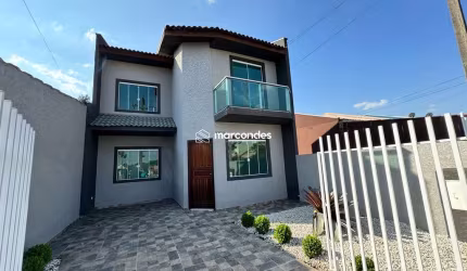 Casa com 2 quartos à venda na Rua Biguá, 1963, Gralha Azul, Fazenda Rio Grande por R$ 400.000