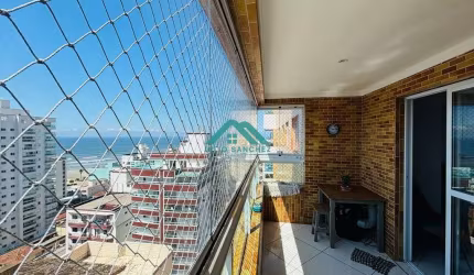 Apartamento Mobiliado com Vista Panorâmica para o Mar – Ocian, Praia Grande