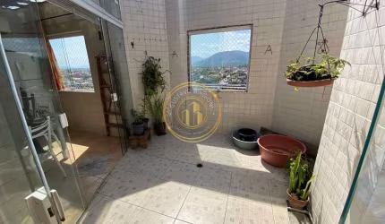 Cobertura com 3 dorms, Jardim Aguapeu, Mongaguá - R$ 550 mil, Cod: 2519