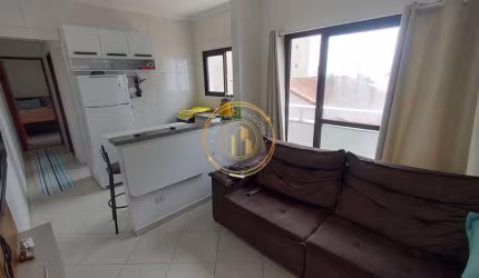 Apartamento com 1 dorm, Vila Anhanguera, Mongaguá - R$ 235 mil, Cod: 2987