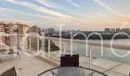 Apartamento com 1 dormitório à venda, 136 m² por R$ 2.000.000,00 - Península - Rio de Janeiro/RJ