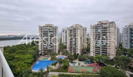 Apartamento Duplex com 2 quartos sendo 1 suíte à venda, 125 m² por R$ 2.100.000 - Península - Rio de Janeiro/RJ