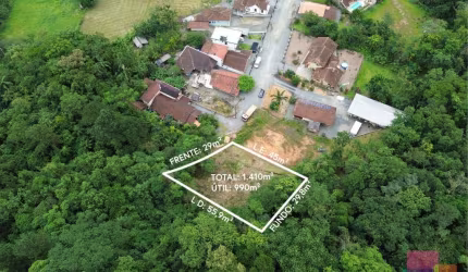 Terreno à venda na Leôncio Duvoisin, --, Pirabeiraba, Joinville por R$ 680.000