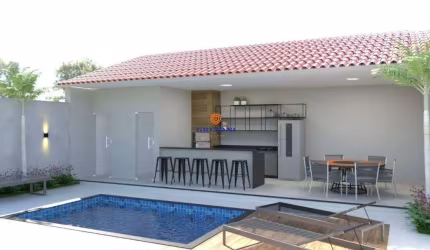 CASA JARDIM TERRA BRANCA | 3 QUARTOS | 1 SUÍTE | 2 SALAS | 3 BANHEIROS