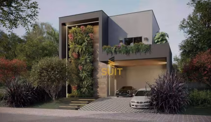 Gênesis 1 - Casa com 399m², 4 Suítes, 2 Vagas e Espaço Gourmet em Santana de Parnaíba/SP! Contato: Suit (11) 94584-8250