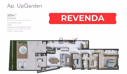 ÚNICA OPORTUNIDADE! Garden em REVENDA no Paseo Folloni – Plaenge | Ahú