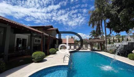 Casa com 5 dormitórios à venda, 556 m² por R$ 4.900.000,00 - Condomínio Vista Alegre - Café - Vinhedo/SP