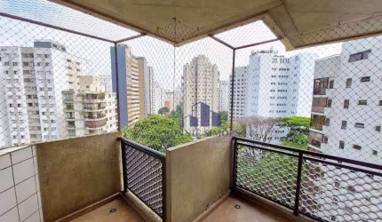 APARTAMENTO COM VARANDA PARA ALUGAR OU VENDER, 202 M², MOEMA, ED. PARK LANE, AV. CHIBARAS, 4 DORMITÓRIOS, 3 SUÍTES, 5 BANHEIROS, 3 VAGAS, FORA DE ROTA