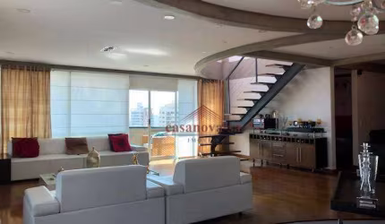 Cobertura com 5 dormitórios, 414 m² - venda por R$ 3.500.000,00 ou aluguel por R$ 19.950,00/mês - Jardim - Santo André/SP