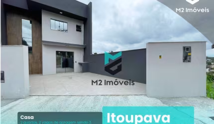 Excelente sobrado com 2 dormitórios no bairro Itoupava Norte