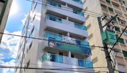 Studio com 1 dormitório à venda, 34 m² por R$ 450.000,00 - José Menino - Santos/SP