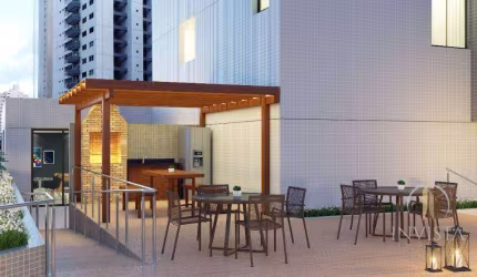 Apartamento com 3 dormitórios à venda, 93 m² por R$ 1.065.000,00 - Tambaú - João Pessoa/PB