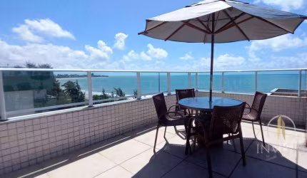 Flat com 2 dormitórios para alugar, 56 m² por R$ 3.000,01/mês - Manaíra - João Pessoa/PB