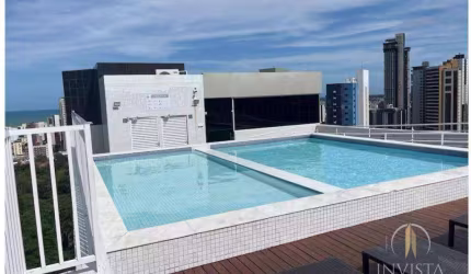 Apartamento com 2 dormitórios para alugar, 50 m² por R$ 3.000/mês - Miramar - João Pessoa/PB